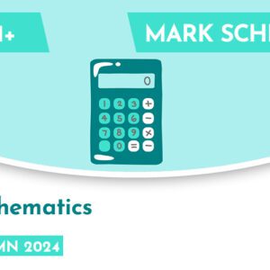 Mathematics CE 11+ Mark Scheme (Autumn 2024)