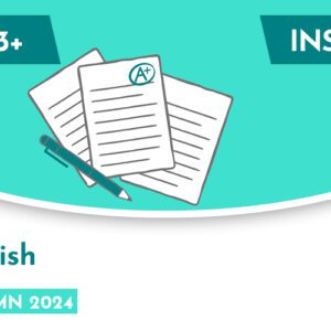 English CE 13+ Core Reading Insert (Autumn 2024)