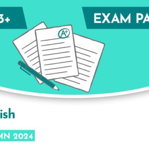 English CE 13+ Core Reading Exam Paper (Autumn 2024)