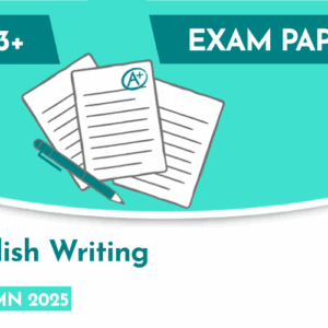 English CE 13+ Writing Exam Paper (Autumn 2025)