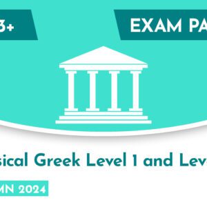 Classical Greek CE 13+ Level 1 and Level 2 Exam Paper (Autumn 2024)