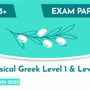 Classical Greek CE 13+ Level 1 and Level 2 Exam Paper (Autumn 2025)