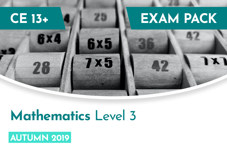 Mathematics CE 13 Level 3 Exams Pack Autumn 2019 ISEB Mathematics CE 13 Level 3 Exams Pack Autumn 2019 ISEB