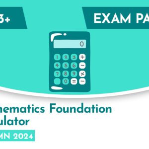 Mathematics CE 13+ Foundation Calculator Exam Paper (Autumn 2024)