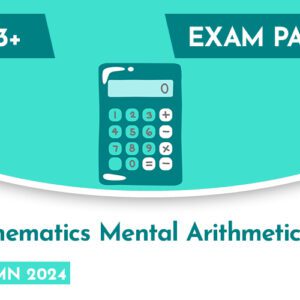 Mathematics CE 13+ Mental Arithmetic Test Paper (Autumn 2024)