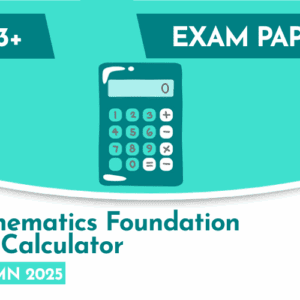 Mathematics CE 13+ Foundation Non-Calculator Exam Paper (Autumn 2025)