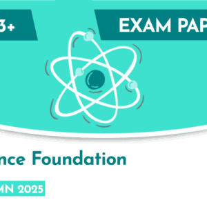 Science CE 13+ Foundation Exam Paper (Autumn 2025)
