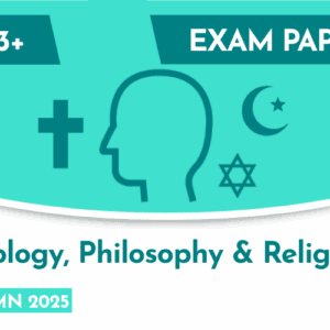 Theology, Philosophy and Religion CE 13+ Exam Paper (Autumn 2025)