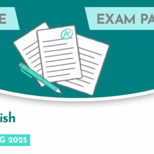 English CASE Exam Paper (Spring 2025)