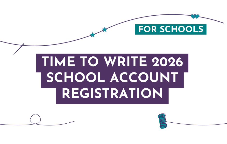 Time to Write 2026 School Account Registration Form - ISEB